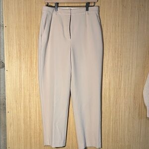2nd pair! Express Editor Women's Straight Leg Pants in Light Beige